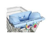Leachco Prop R Shopper Body Fit Shopping Cart Cover Blue Pin Dots