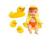 Waterbabies Bath Time Fun Doll Playset Duck