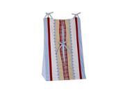 Bacati Boys Stripes and Plaids Diaper Stacker