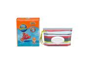 Huggies Little Swimmers with Huggies Natural Care Clutch N Clean Baby Sz M