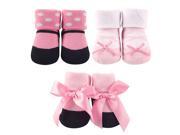 Luvable Friends 3 Pair Decorated Socks Gift Set Ballet