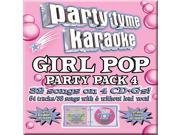 Party Tyme Karaoke Girl Pop Party Pack 4 CD