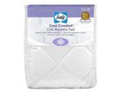 Sealy Cool Comfort Waterproof Crib and Toddler Mattress Pad Cover Protector