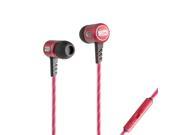 Altec Lansing Metal Ring Earphones Red