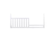 Nursery Smart Darby Toddler Guard Rail Pure White [Crib Not Included]