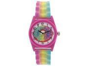 Donut Worry Be Happy Analog Watch with Multi Color Strap