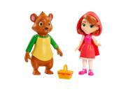 Disney Junior Goldie Bear Character Duet Set Bear and Little Red