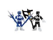 Fisher Price Imaginext Power Rangers Blue and Black Rangers