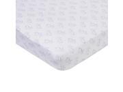 Gerber Giraffe Print Single Pack Knit Crib Sheet