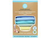 Charlie Banana 2 in 1 Reusable One Size Diaper System Value Pack Pastel