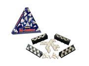 Pressman Toy Tri Ominos with Deluxe Tiles Classic Triangular Domino Game