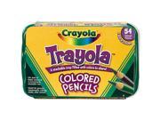 Crayola Trayola 54 Pack Colored Pencils