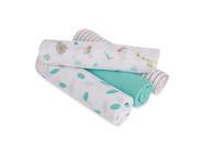 aden by aden anais Wild Child 4 Pack Swaddle Blanket