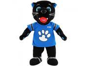 Bleacher Creatures NFL Carolina Panthers 10 Stuffed Figure Mascot Sir Purr