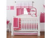 One Grace Place Simplicity Hot Pink s 3 Piece Crib Bedding Set