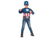 Marvel Civil War Capital America Deluxe Light Up Costume Top Set