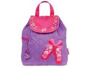 Stephen Joseph Ballet Purple Dance! Quilted 12 inch Backpack