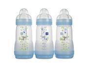 MAM Anti Colic BPA Free 9 Ounce 3 Pack Bottles Boy