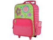 Stephen Joseph Flower Pink Classic 14.5 inch Rolling Luggage