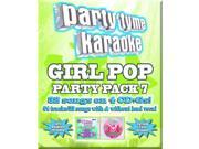 Party Tyme Karaoke Girl Pop Party Pack 7 4 Disc CD CDG