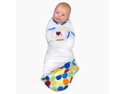 Go Mama Go Snug Tug Adjustable Swaddling Blanket Rainbow Love Preemie