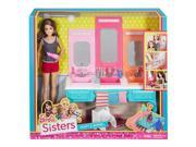 Barbie Sisters Bath Vanity and Skipper Accessory Set