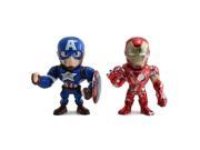 Jada Toys Marvel Civil War Captain America 2 Pa Captain America Iron Man