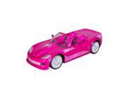 Barbie Crusin Convertible Corvette Radio Control Car Pink