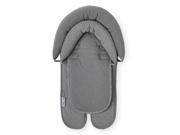 Zobo Reversible Double Car Seat and Stroller Headrest Gray Diamonds