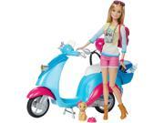 Barbie Pink Passport Travel Doll with Scooter