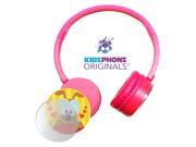 HamiltonBuhl KidzPhonz Originalz Headphones Pink