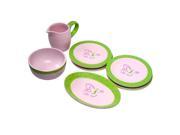 Laurent Doll Dishes Set with Serving Bowl Pitcher Platter for 1 7 Piece
