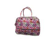 Quilted 20 inch Duffle Bag Floral