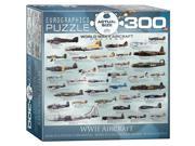 WWII Airplanes 300 Piece Puzzle Small Box