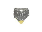 Kushies Spaced Out Chewbib Bandana Bib with Teether