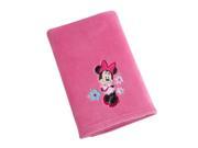 Disney Baby Minnie Mouse Baby Blanket with Applique