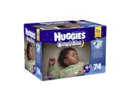 Huggies Overnites Size 4 Baby Diapers 74 Count