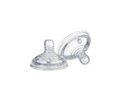 Tommee Tippee Closure to Nature 2 Pack Added Cereal Nipple