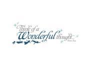 RoomMates Peter Pan Wonderful Thought Wall Decals