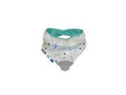 Kushies Fido Chewbib Bandana Bib with Teether