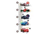 Cars 2 Peel and Stick Metric Growth Chart Wall Decals