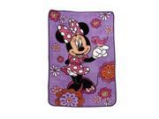 Disney Minnie Mouse Fluttery Friends Ultra Soft Toddler Blanket