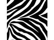 WallPops Wall Decals Go Wild Blox Zebra Black 8 Piece