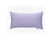 Glenna Jean Lilly Flo Dot Rectangle Pillow Purple