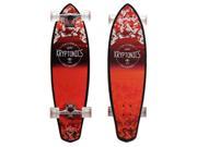 Kryptonics 32 inch Mini Longboard Skateboard Coastal Escape