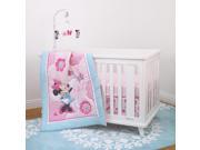 Disney Minnie Mouse 3 Piece Crib Bedding Set