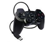 Old Skool Wired Double Shock 3 Controller for PS3 and PC