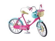 Barbie Bike in Pink with Teal Fenders Playset