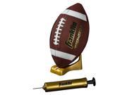 Franklin Sports Grip Rite Pump and Tee Football Set Junior