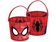 Marvel Medium Stuffed Easter Reversible Basket Spider Man